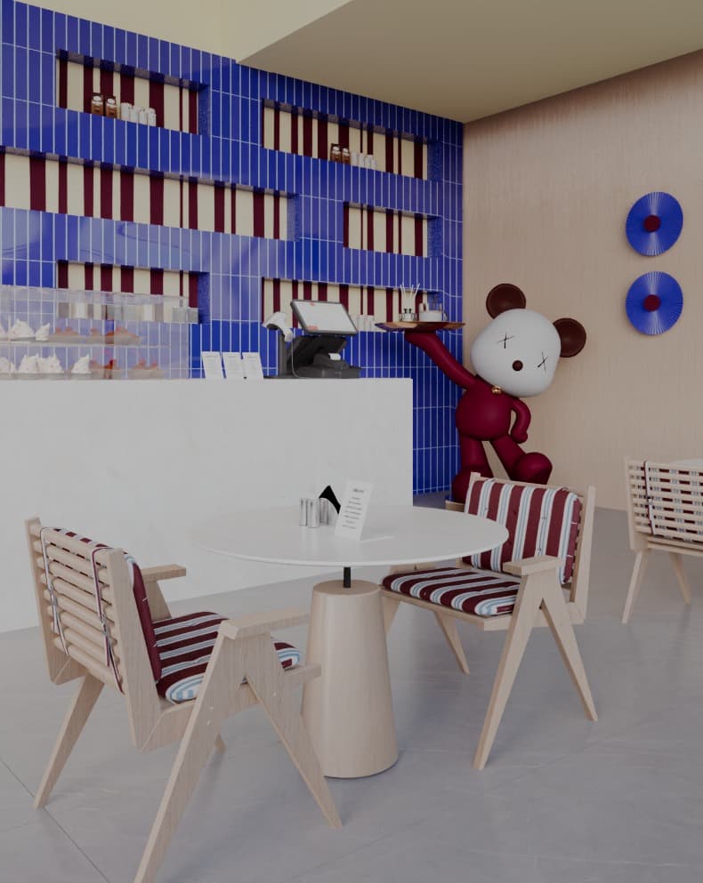 Blue Brunch — interiors 1
