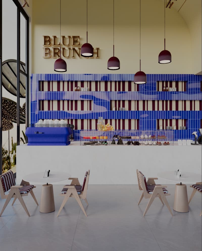 Blue Brunch — interiors 3