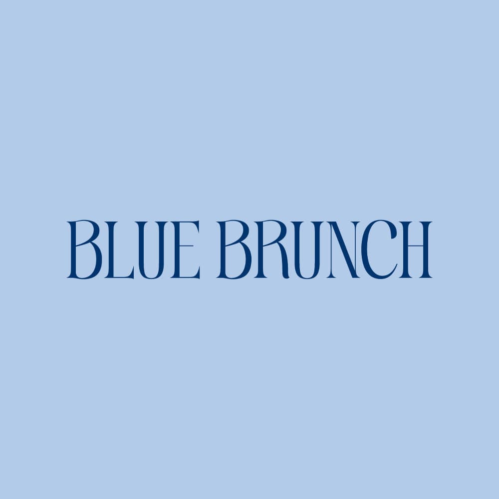 Blue Brunch — visual identity 2
